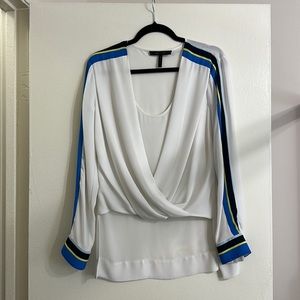 BCBGMAXAZRIA HIGH/LOW TOP - SIZE XS